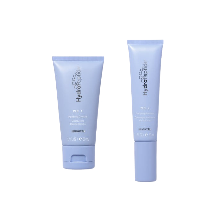 Двоетапний антистресовий пілінг для домашнього догляду HydroPeptide Polish & Plump Face Peel